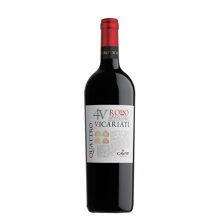 QUATTRO VICARIATI rosso trentino doc